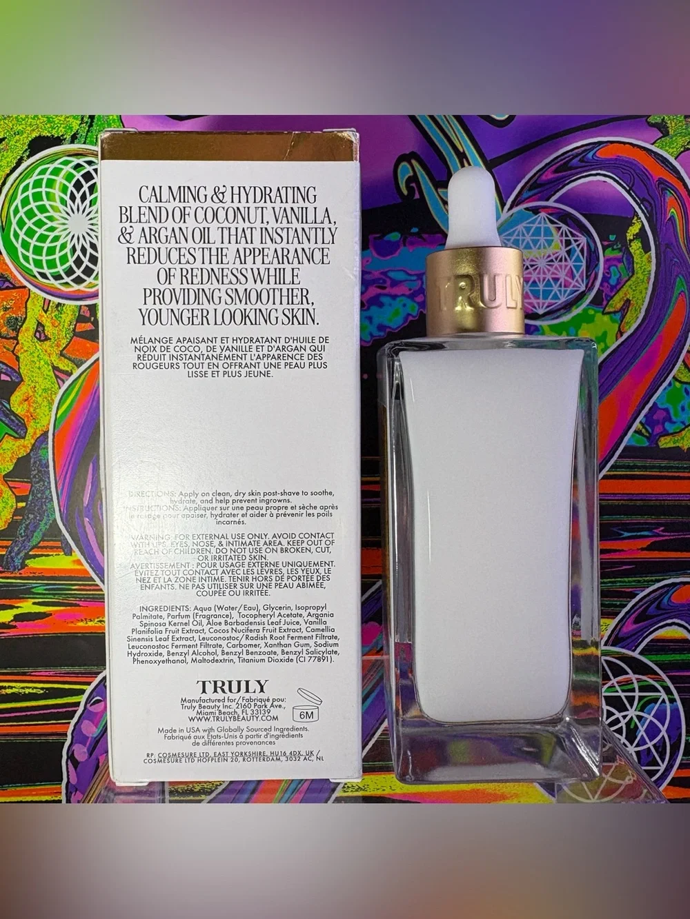 TRULY Coco Cloud After Shave Serum 3.1fl oz Full Size